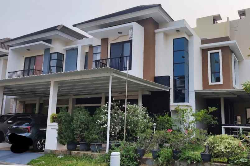 dijual rumah cluster asera one south