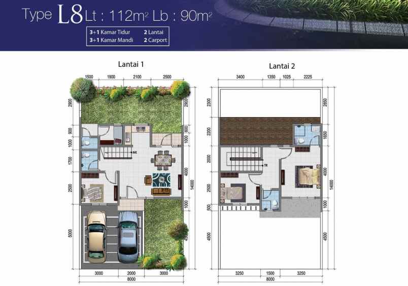 dijual rumah cluster mississippi jgc