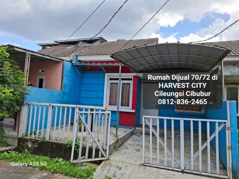 dijual rumah cluster orchid blok og 4