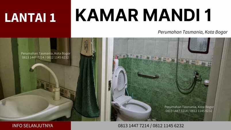 dijual rumah daerah perumahan tasmania