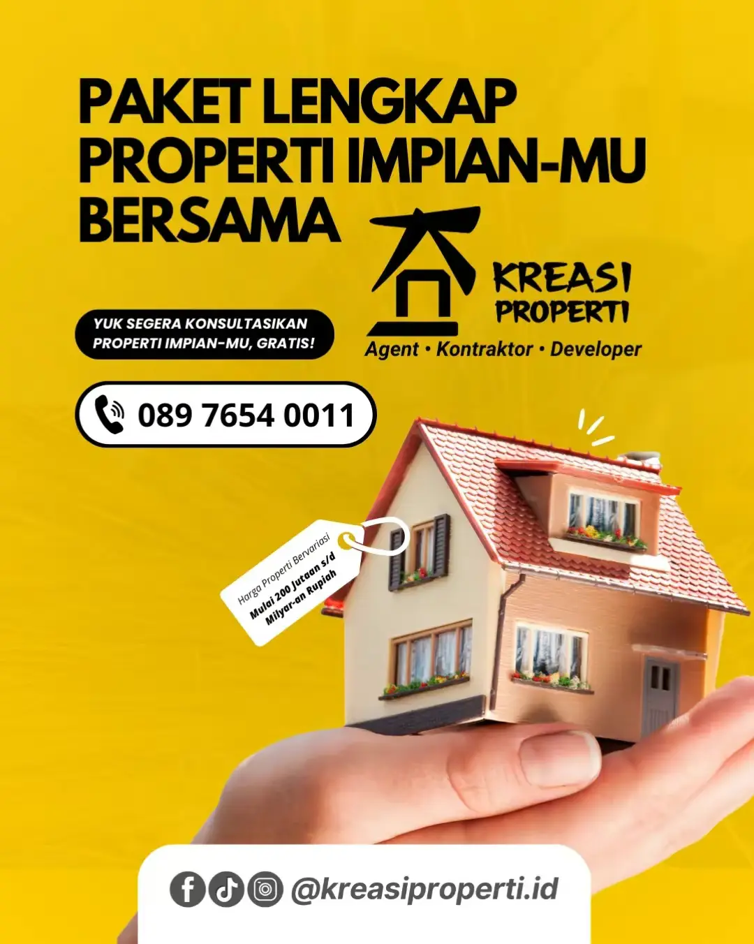 dijual rumah depok