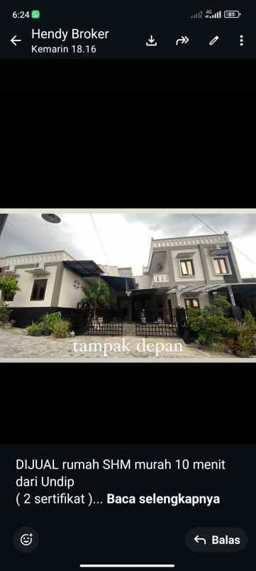 dijual rumah di bukit kencana jaya semarang