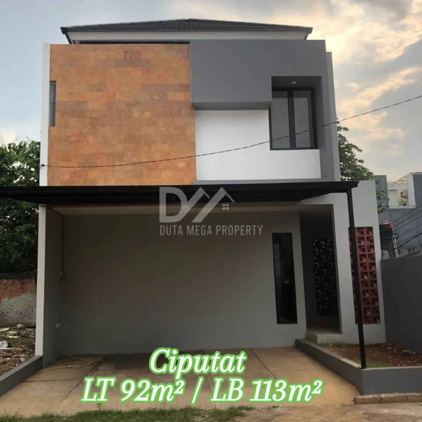 dijual rumah di sawah lama ciputat