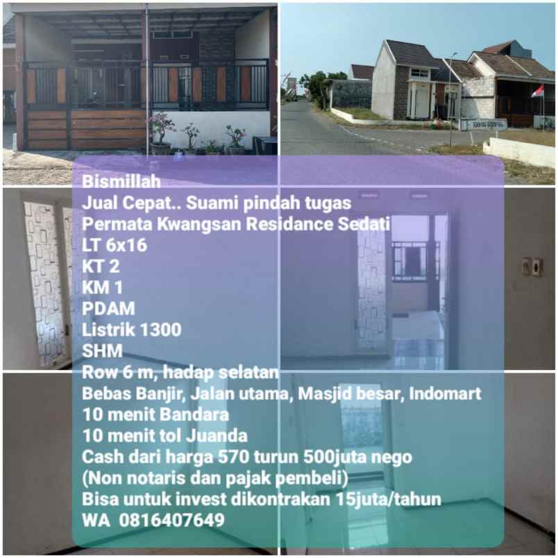 dijual rumah dijual rumah di permata