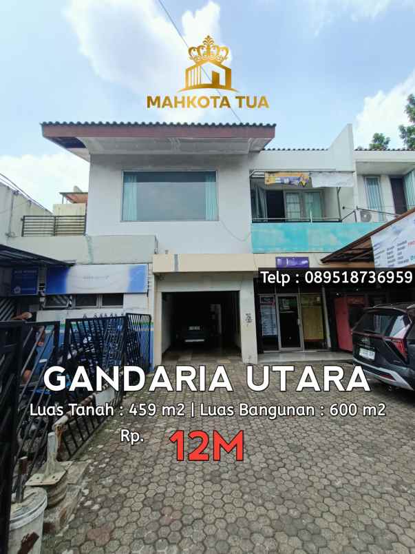 dijual rumah gandaria utara