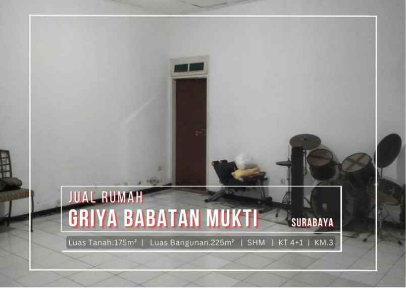 dijual rumah griya babatan mukti
