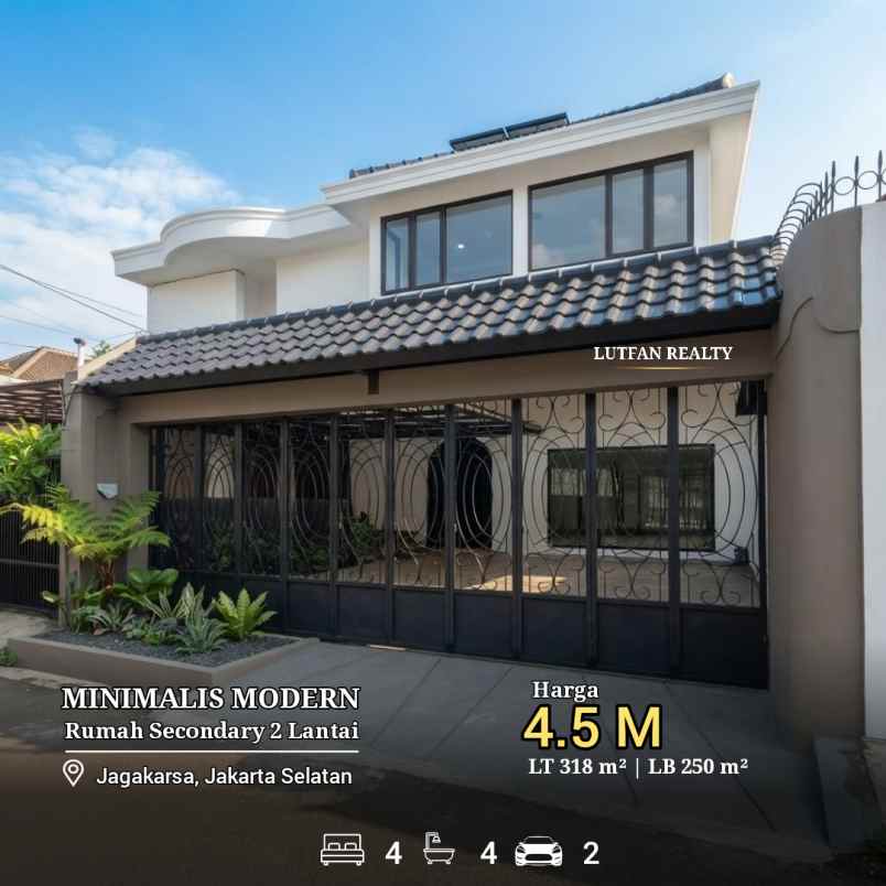 dijual rumah jagakarsa raya