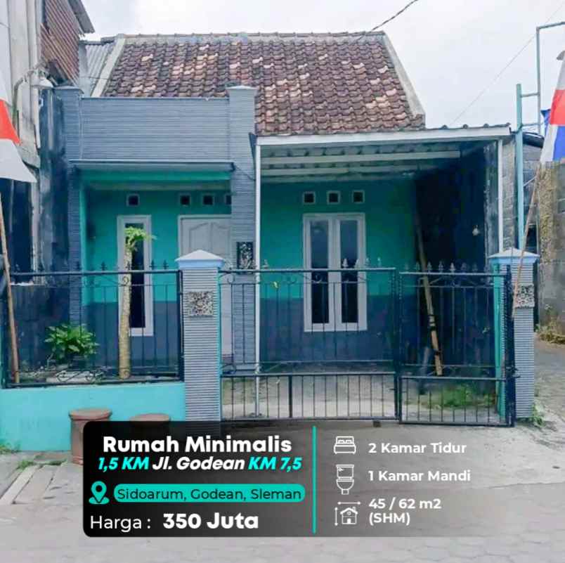 dijual rumah jl godean km 7 5