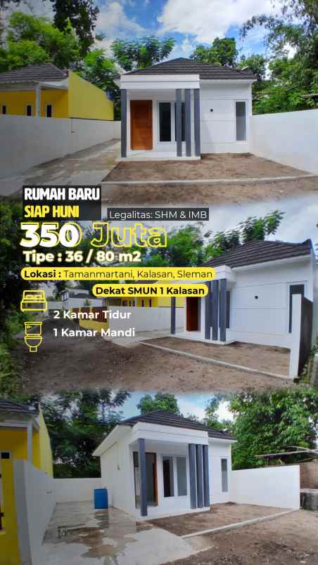 dijual rumah jl jogja solo sma 1 kalasan