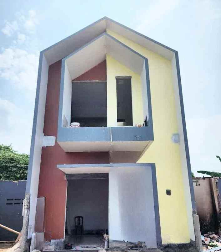 dijual rumah jl raya lapan pekayon