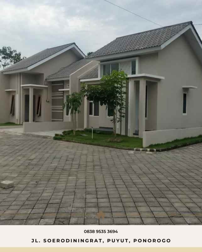 dijual rumah jl soerodiningrat puyut
