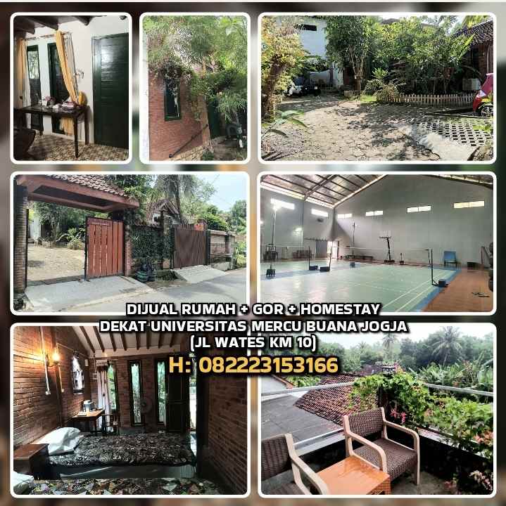 dijual rumah jl wates km 10 bantul