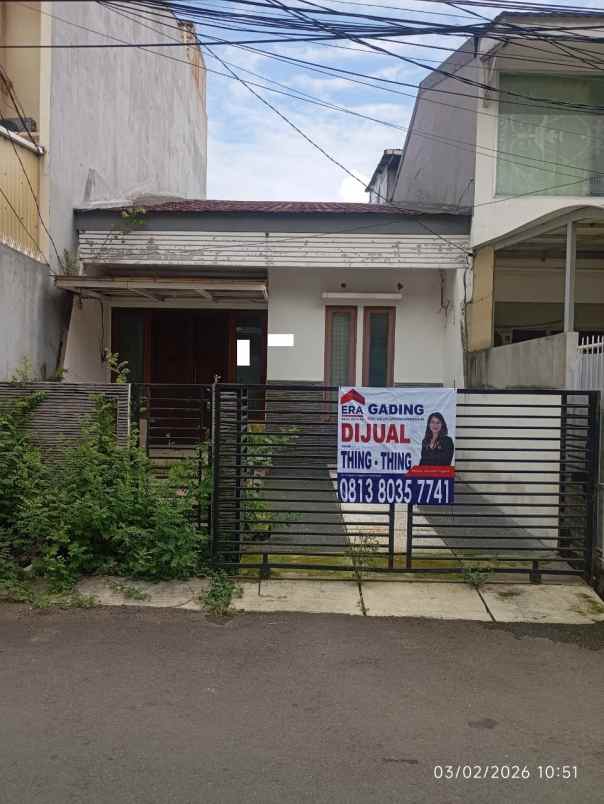 dijual rumah kelapa molek kelapa gading