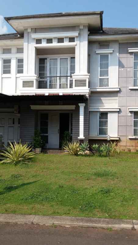 dijual rumah kota wisata cluster sazl burg