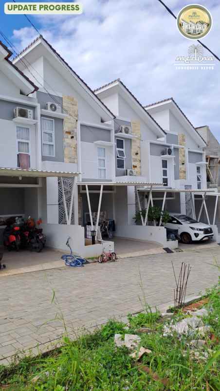 dijual rumah medina townhouse depok jl