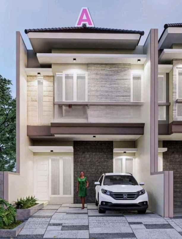 dijual rumah nginden intan timur