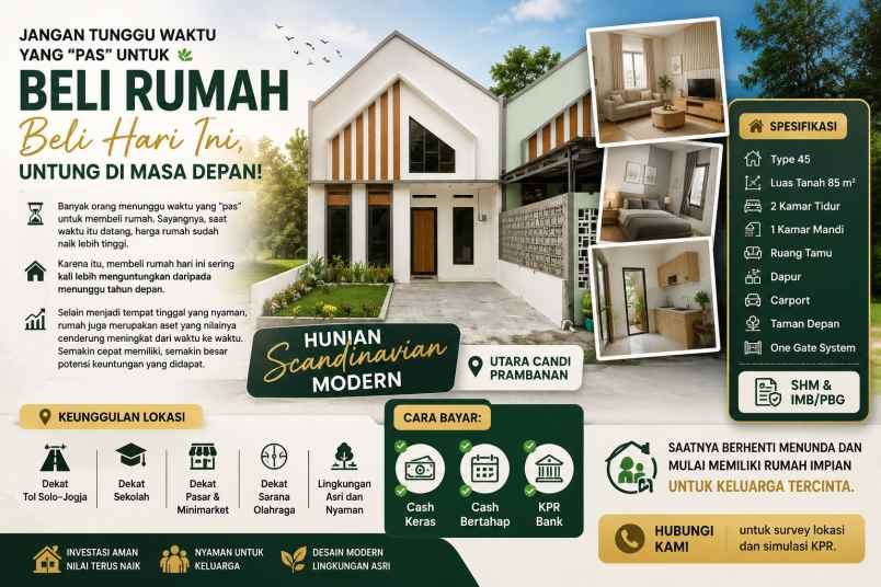 dijual rumah perumahan karta kirana