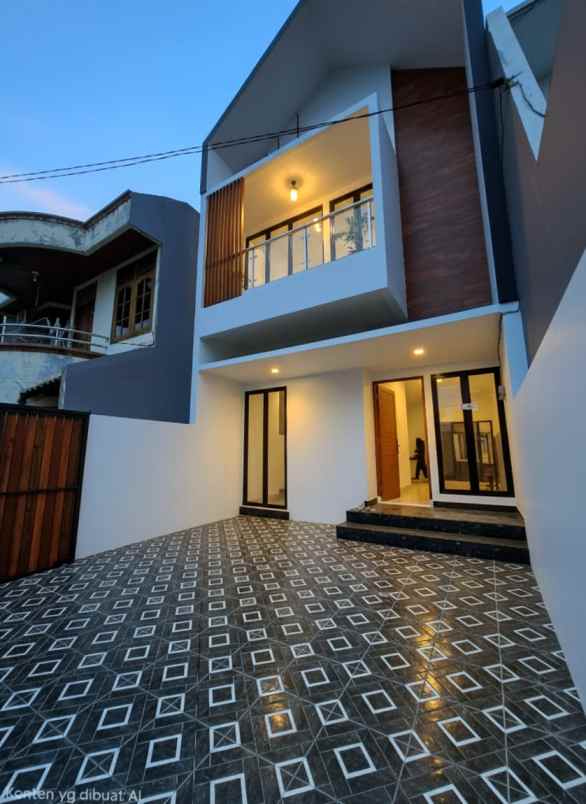 dijual rumah pondok kelapa