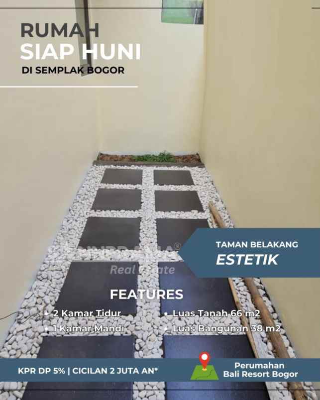 dijual rumah rancabungur depok