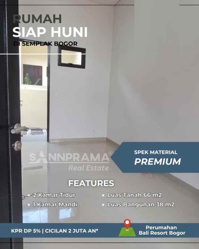 dijual rumah rancabungur depok