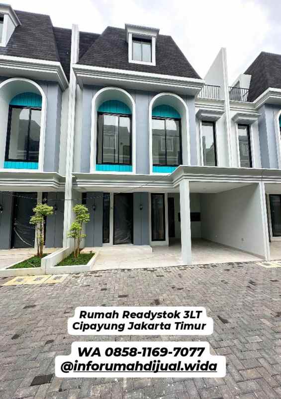 dijual rumah readystok 3lt di cipayung jakarta timur