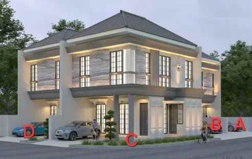 dijual rumah taman pondok indah wiyung