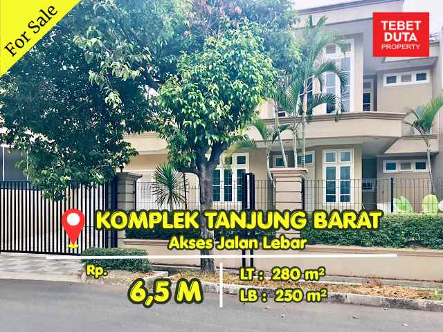 dijual rumah tanjung barat