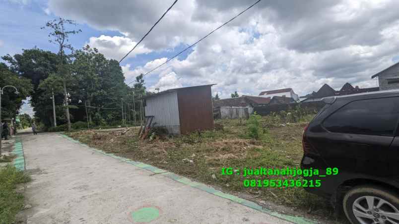 dijual tanah blok o berbah