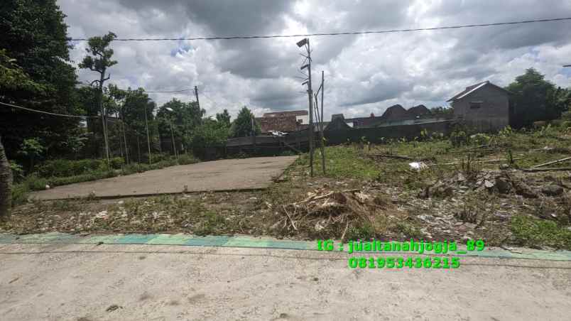 dijual tanah blok o berbah