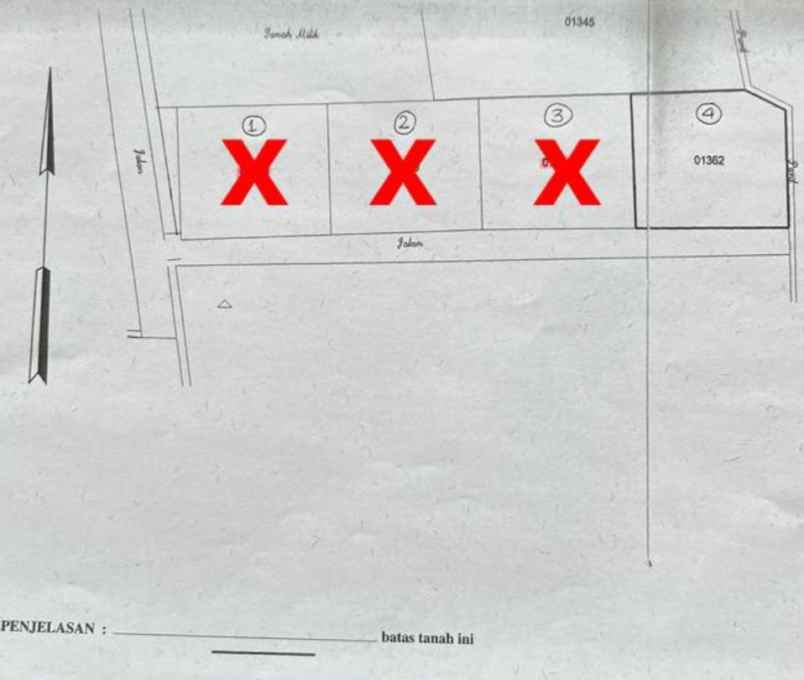 dijual tanah danau tempe