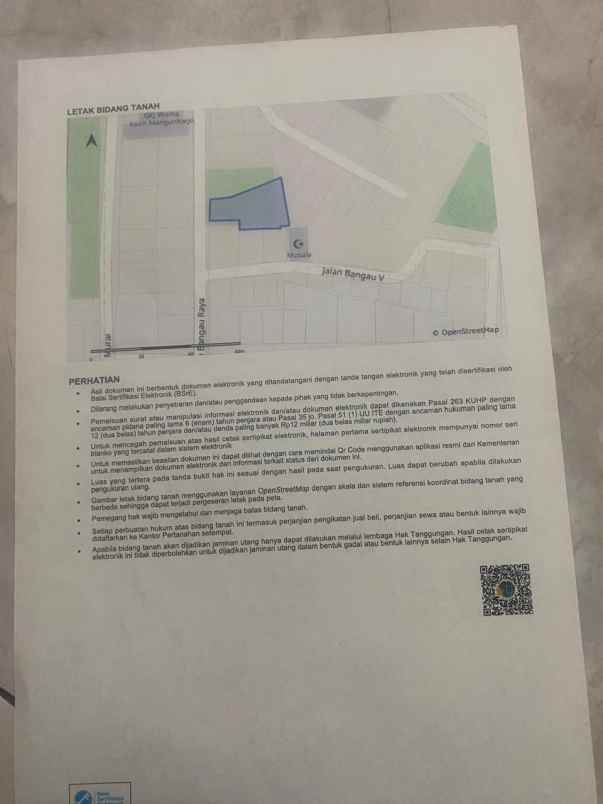 dijual tanah di bangau raya semarang