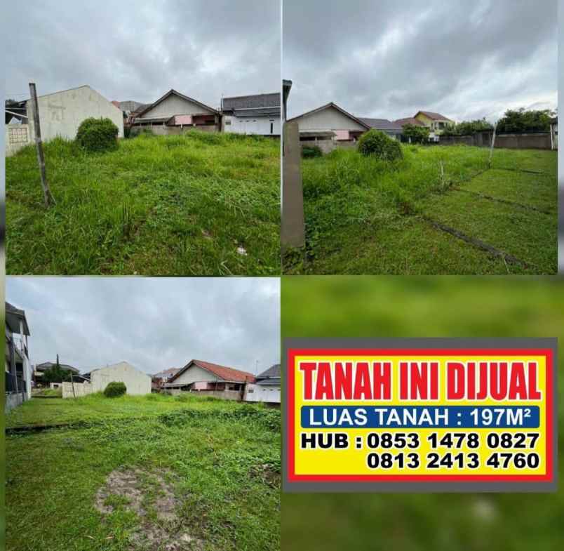 dijual tanah dijual tanah di jalan kp