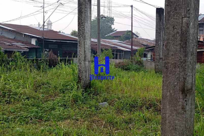 dijual tanah jalan aluminium 1 dekat