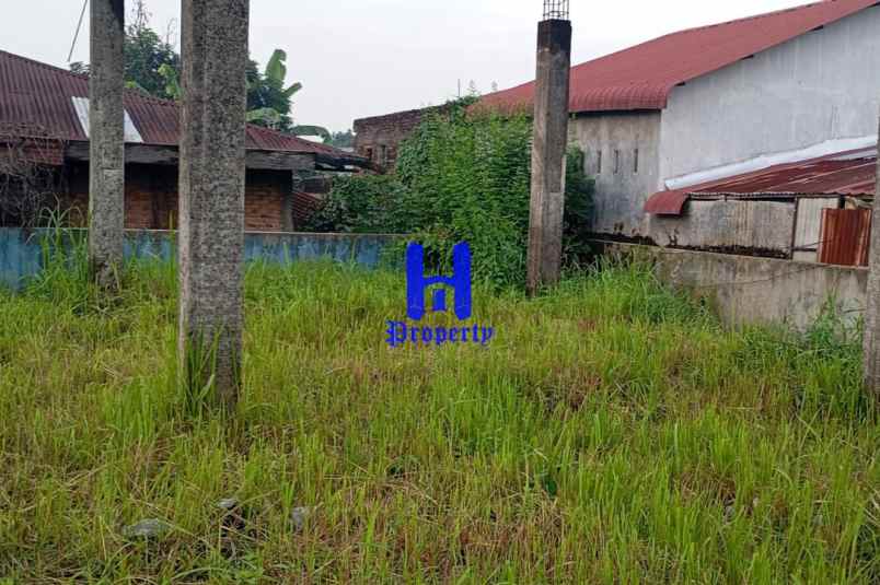 dijual tanah jalan aluminium 1 dekat