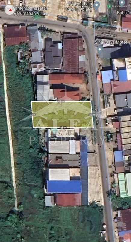 dijual tanah jalan perdamaian