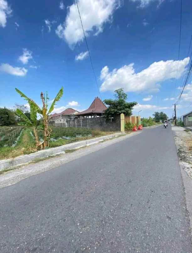 dijual tanah jl kaliurang km 12 5