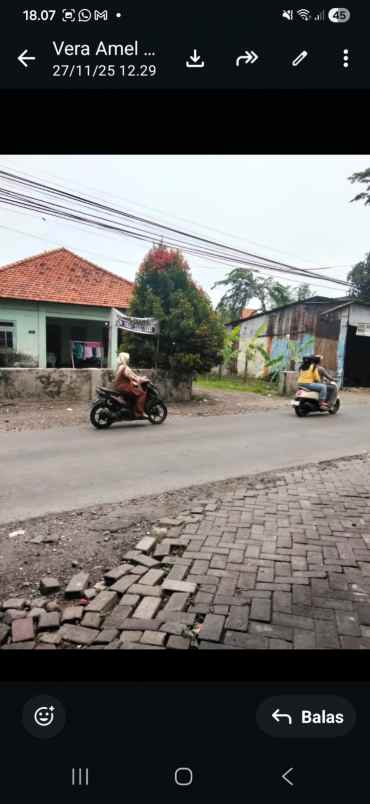 dijual tanah jl ketapang suko