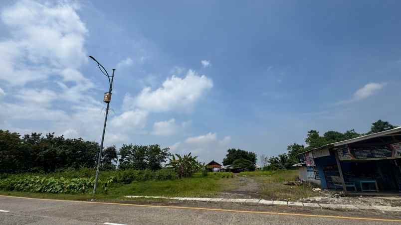 dijual tanah jl raya subang cikamurang