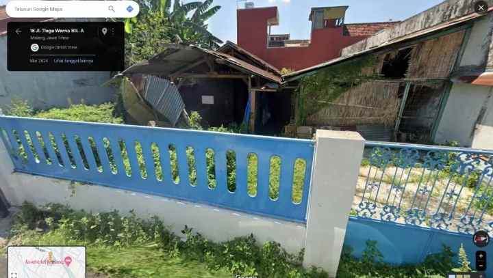 dijual tanah jl telaga warna