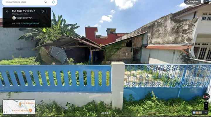 dijual tanah jl telaga warna