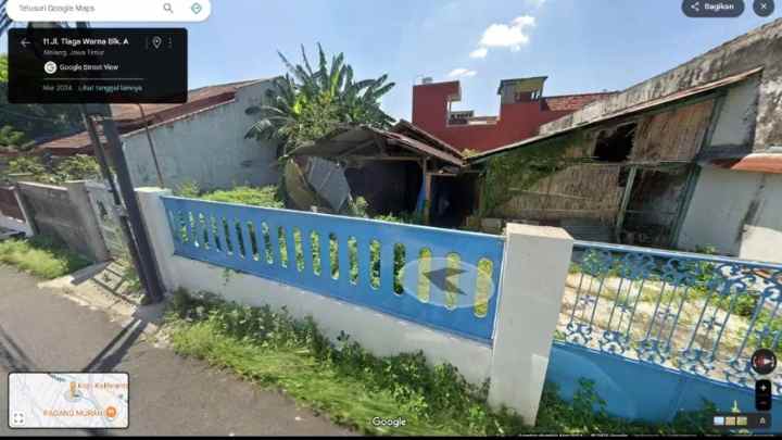 dijual tanah jl telaga warna