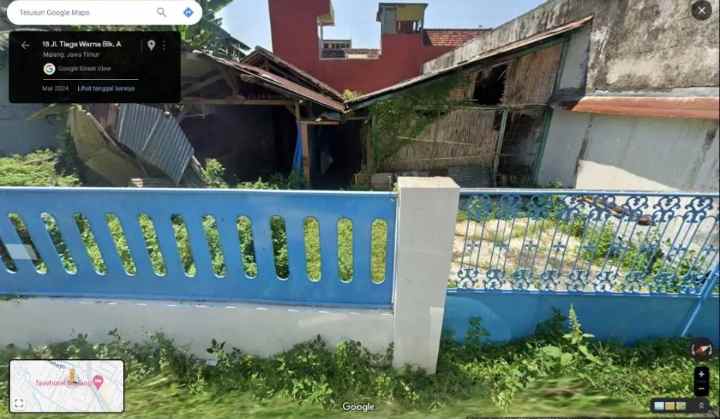 dijual tanah jl telaga warna
