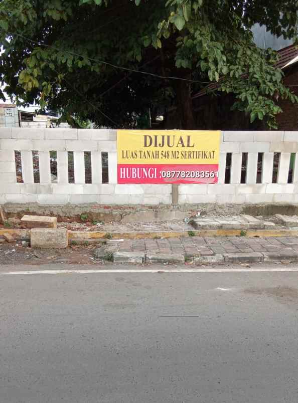 dijual tanah jln ra kartini rawa