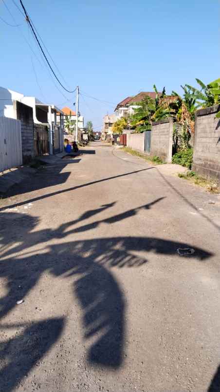 dijual tanah lokasi jalan badak agung renon