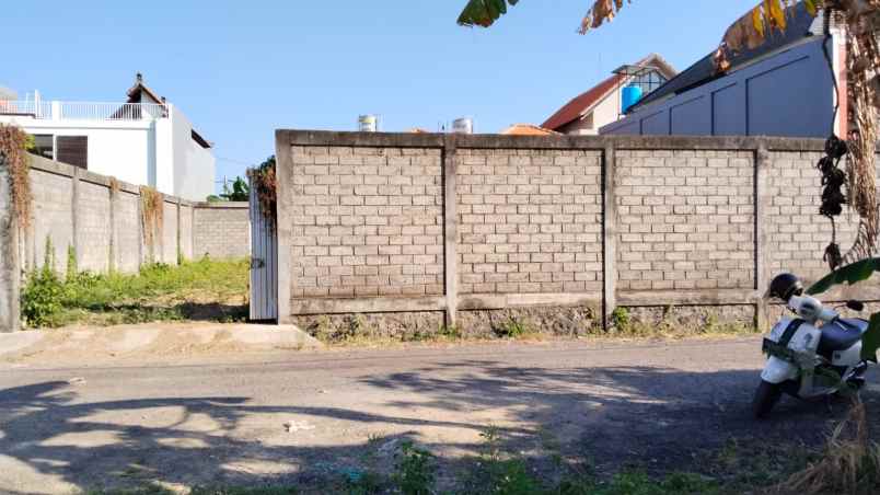 dijual tanah lokasi jalan badak agung renon