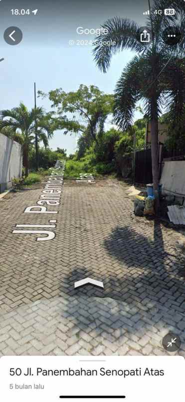 dijual tanah panembahan senopati