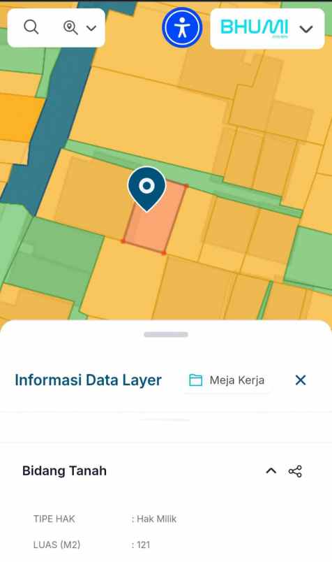 dijual tanah pasar niten