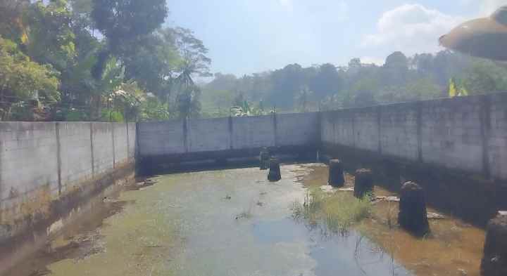 dijual tanah pinggir jalan desa view bagus