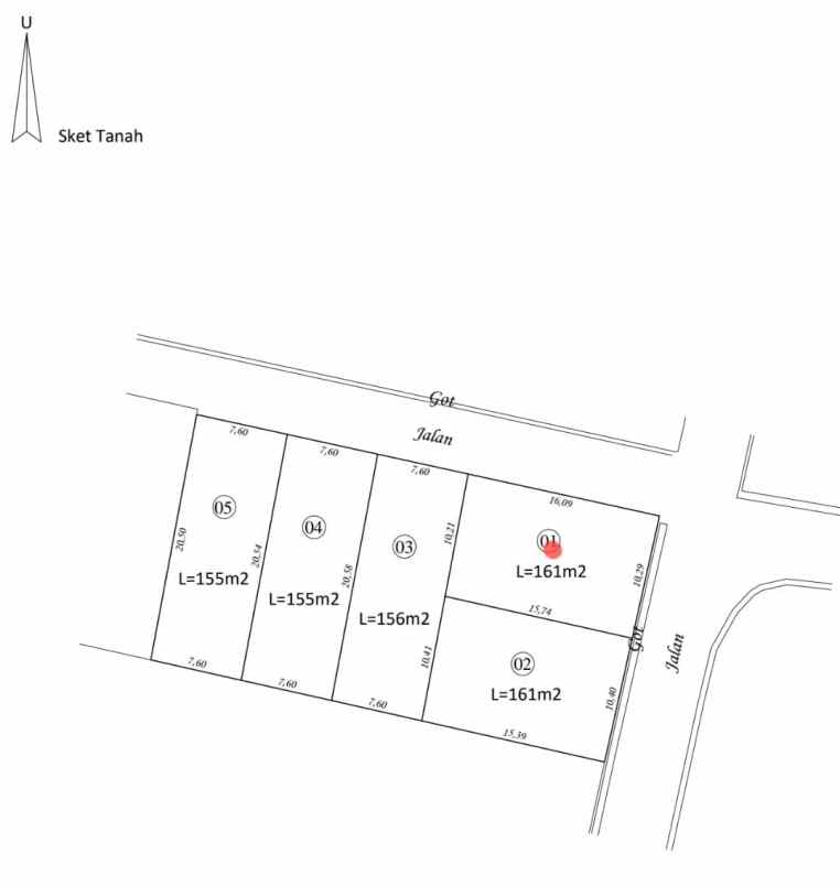 dijual tanah salya setiaki