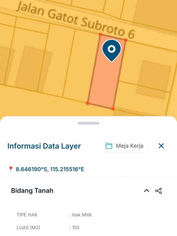 dijual tanah salya setiaki